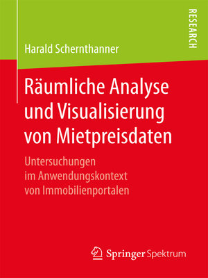 cover image of Räumliche Analyse und Visualisierung von Mietpreisdaten